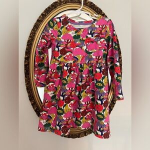 Mini Boden 4-5Y Rainbow fruit dress